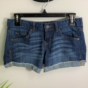 Ladies Mossimo Blue Jean Shorts